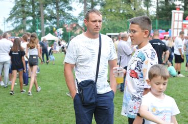 Dobra zabawa na dożynkach gminy Wieluń